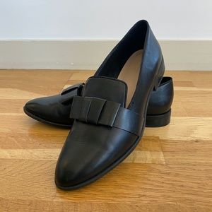 Black Leather Loafer Aldo